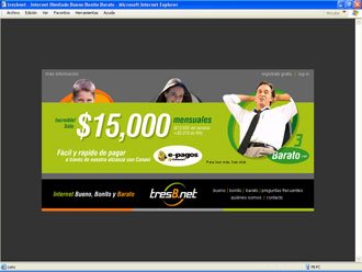 Home (estado 4), Web Tres B Net