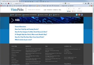 FAQ, Portal CMS Joomla Vistapicks